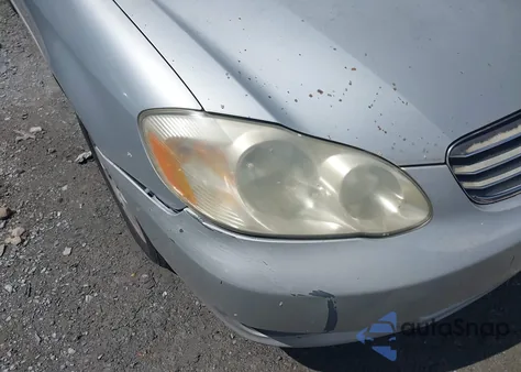 2003 Toyota Corolla Ce/Le/S from USA, damaged, VIN 1NXBR38E03Z012691